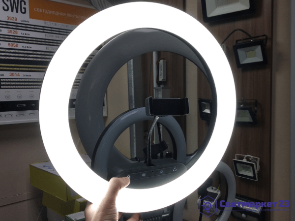 Кольцевая лампа DC LED 360 мм